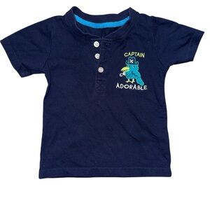 Captain Adorable Navy Kids Shirt